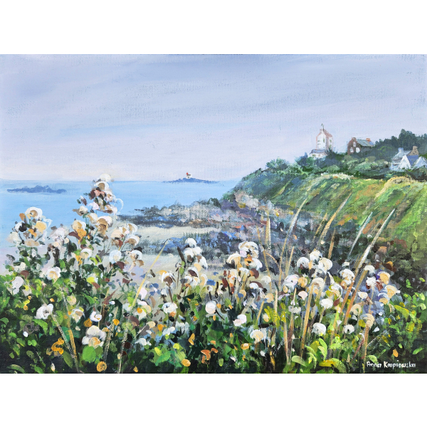 A misty day in Saint-Quay 30x40cm
