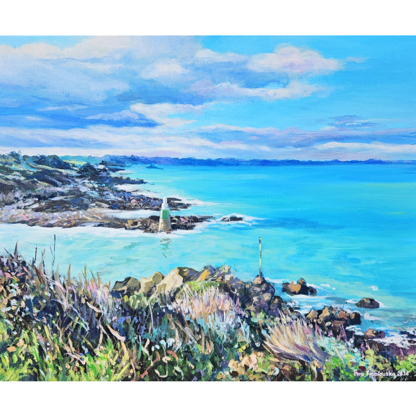 The port of Dahouët 50x60cm