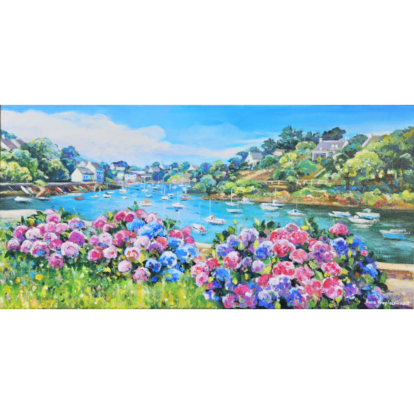 Port of Doelan 40x80cm