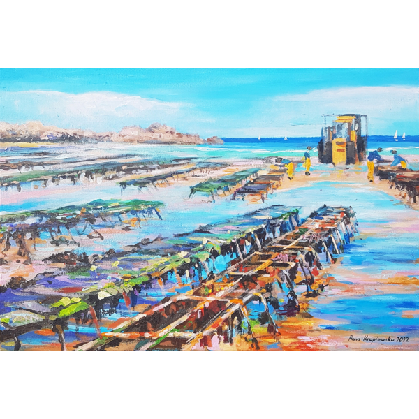 Olivier's Oyster Park III 38x55cm