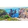 Belle île "Les aiguilles de Port Coton" 40x80cm