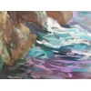 Belle ile Coton port in the morning 40x50cm