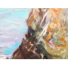 Belle ile Coton port in the morning 40x50cm