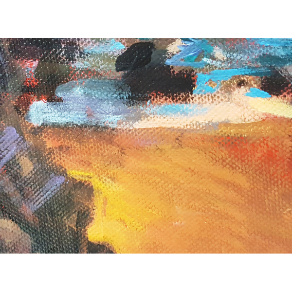 Belle ile coton port Sunset 40x50cm