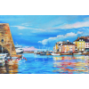 Belle ile, Port of Le Palais 40x60cm