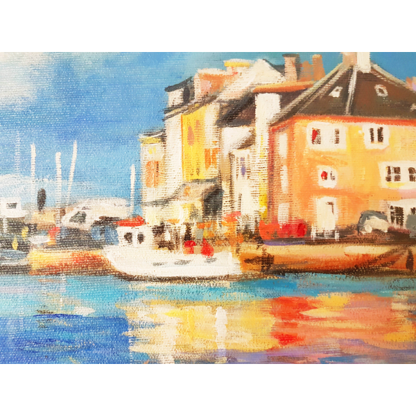 Belle ile, Port of Le Palais 40x60cm