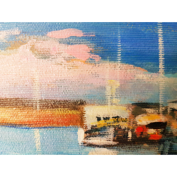 Belle ile, Port of Le Palais 40x60cm