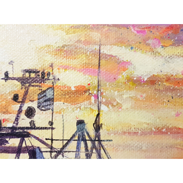 Cap Horn, Sunset 40x50 cm