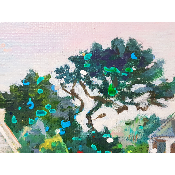 Customs Officers Path - GR 34 in winter 30x40cm