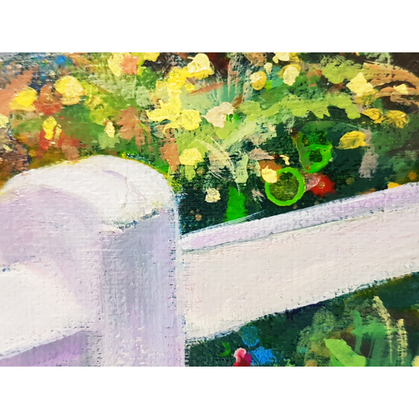 Customs Officers Path - GR 34 in winter 30x40cm