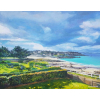 View from my balcony at Saint Quay Portrieux 73x92cm
