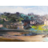 View from my balcony at Saint Quay Portrieux 73x92cm