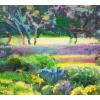 View from my balcony at Saint Quay Portrieux 73x92cm