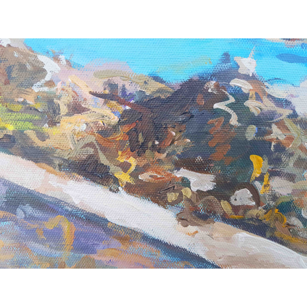 23. l'ile de Bréhat 50x100cm