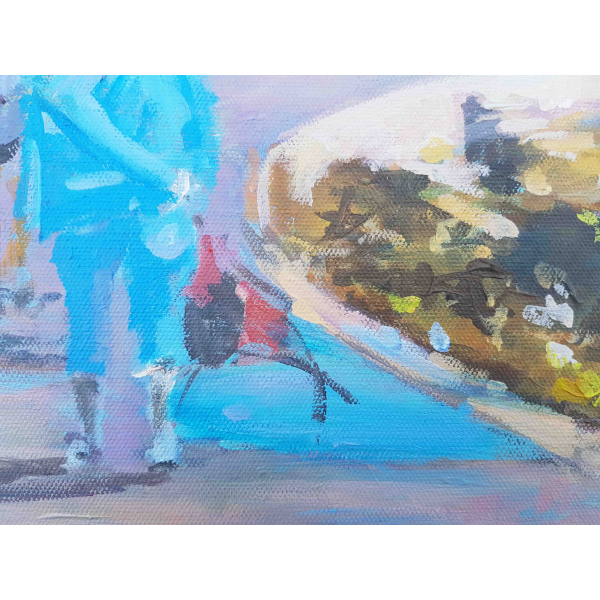 23. l'ile de Bréhat 50x100cm