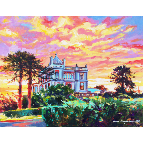 Ker Moor - sunset 24x30cm