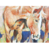 Horses of Bangor, Belle ile 24x30cm