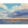 Phare de l'ile Harbour 27x35cm