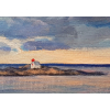 Phare de l'ile Harbour 27x35cm