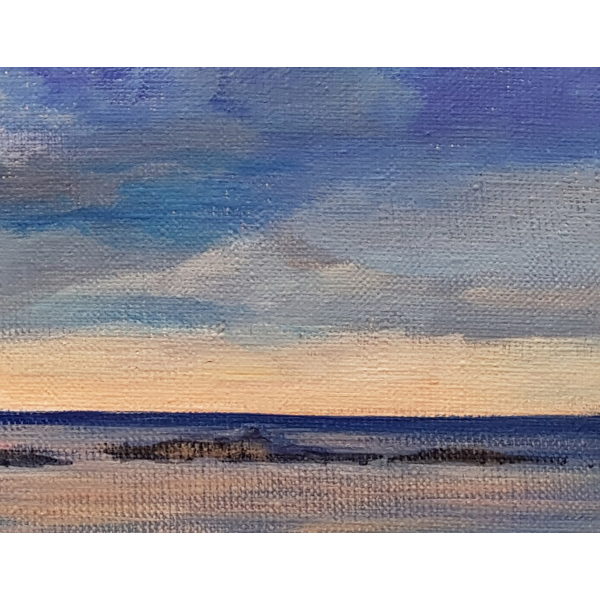 Phare de l'ile Harbour 27x35cm