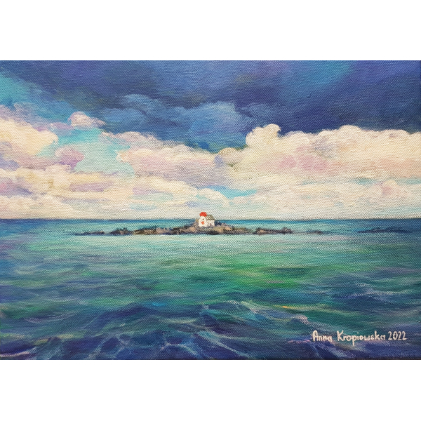 L'ile Harbour 24x33cm
