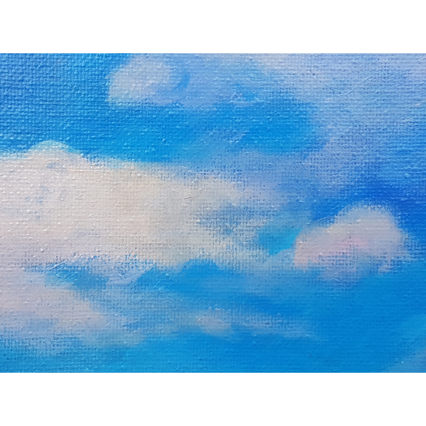 On the Countess beach 30x40cm