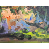 Brehat island, wild beach 60x60cm