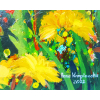 Dandelion fields 75x115cm