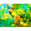 Dandelion fields 75x115cm
