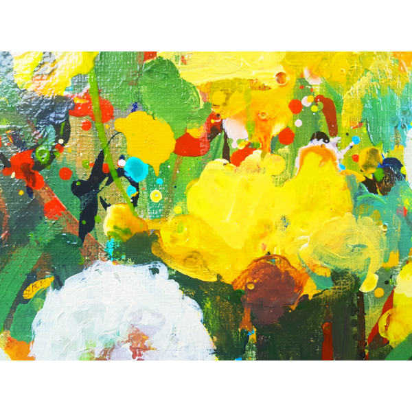 Dandelion fields 75x115cm