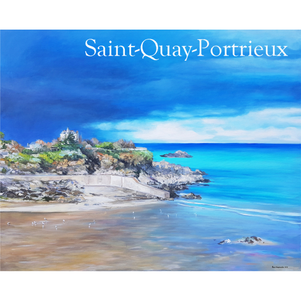 Magnet Stormy weather in Brittany 7,2x9cm