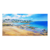Postcard Chatelet Beach 20x10cm