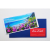 Postcard Summer in Saint Quay Portrieux 20x10cm