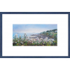 Postcard Morning fog in Saint Quay Portrieux 20x10cm