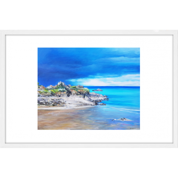 Postcard Stormy weather in Brittany 20x14,5cm