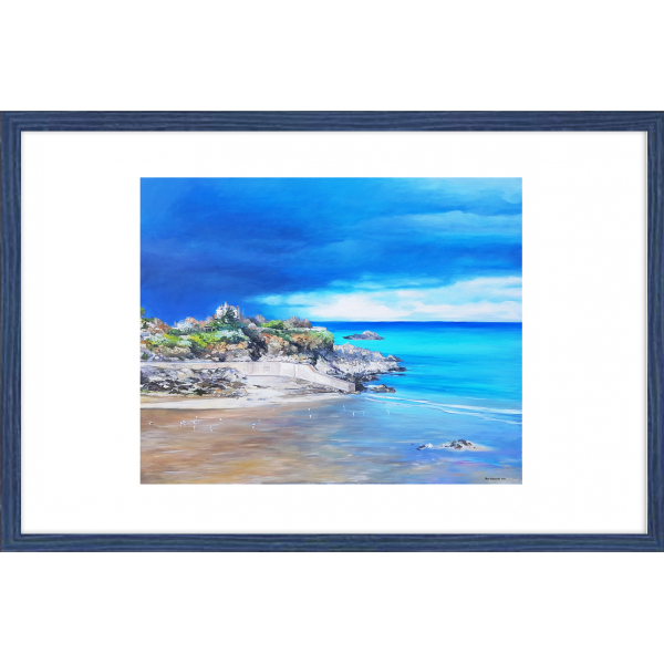 Postcard Stormy weather in Brittany 20x14,5cm